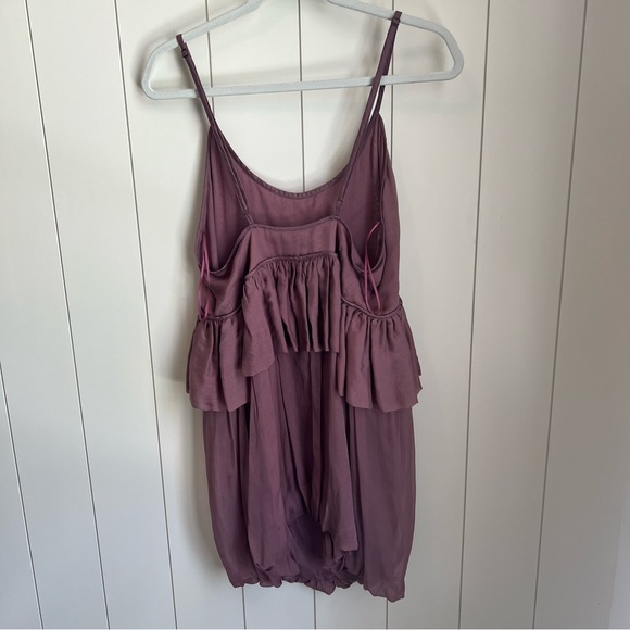 Stella McCartney Silk Chiffon bubble slip dress in Iris - Picture 12 of 13